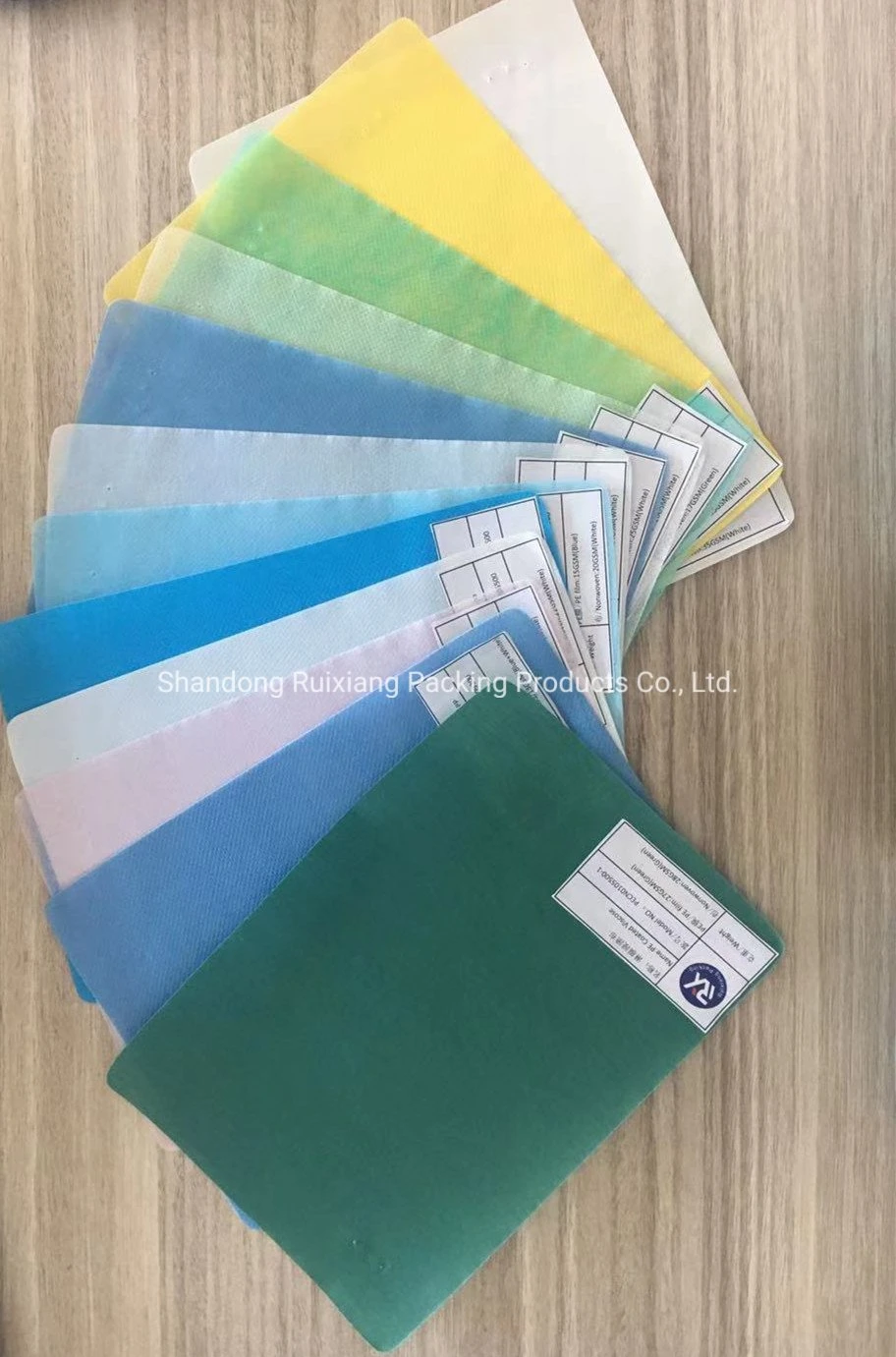 Custom High Quality Coated Non-Slip Wood Pulp Spunlace Non Woven Fabric for Surgical Drape Made in China